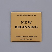Individuell Bedruckte Logos, Günstige Matte Schwarze Laminierte Aufkleber, Quadratische Kerzengläser, Parfümflaschen, Verpackungsetiketten