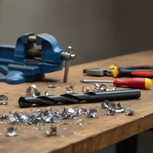 Foret hélicoïdal HSS 1,7 mm, longueur 43 mm, série courte, revêtement noir - Product Image 3