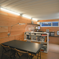 Bureau Conteneur Portable Personnalisé 20ft 8ft 10ft – Solution de Bureau Modulaire Préfabriqué de Petite Taille pour Chantier – Bureau Conteneur Maritime