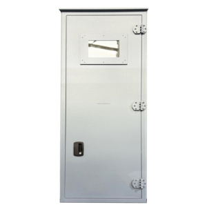 Puertas de entrada de marco de aleación de aluminio personalizadas con aislamiento EuroVision Safari para piezas de carrocería de camión de expedición de autocaravana RV - Product Image 2