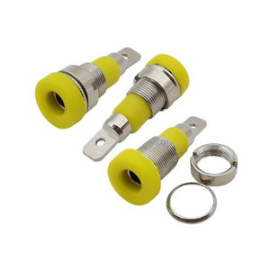 5 colores 4mm Banana Jack Socket adaptador hembra montaje en Panel <span class=keywords><strong>poste</strong></span> de unión para conectores Banana de 4mm - Product Image 2