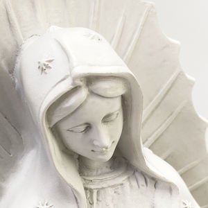 รูปปั้นพระแม่มารีทำจากเรซินคาทอลิกสำหรับตกแต่งบ้านคริสเตียนของตกแต่งโบสถ์ - Product Image 5