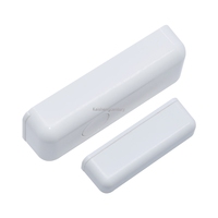Sensor Magnético Inalámbrico para Puerta y Ventana EV1527, Modo de Codificación RF 433MHz, para Sistemas de Alarma de Seguridad para el Hogar, Kits de Alarma Antirrobo