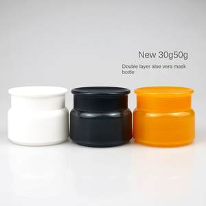 Frascos de plástico de 30ml 50ml esmerilado negro púrpura verde personalizados con tapas de rosca acabado mate brillante para cosméticos lápiz labial para el cuidado de la piel - Product Image 2