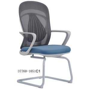 Chaise de réunion moderne pour bureau, dossier en maille, modèle 37760-1051C - Product Image 1