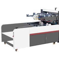 Machine à poser les fenêtres LKS-1100, machine à coller les fenêtres de boîtes en papier, machine à poser les fenêtres en film PET entièrement servo-assistée