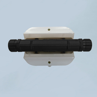Compteur d'eau à ultrasons en plastique et nylon/compteur d'eau intelligent à contrôle sans soupape à ultrasons LoRaWAN/NBiot/GPRS
