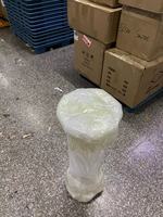 Offre Spéciale grand vase en verre transparent trompette réversible vase d'arrangement de fleurs pour morden décoration de centre de table de mariage vente en gros