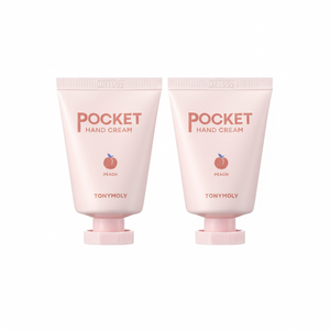 Tony Mori crema tascabile per le mani 2 pezzi 30ml di pesca idratante sbiancante nutriente lavanda rosa ingredienti a base di erbe OEM - Product Image 1