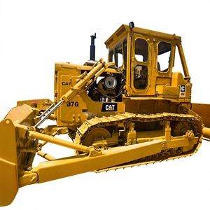 รถดันดิน Caterpillar CAT D7G มือสอง คุณภาพสูง พร้อมระบบ Kinetic Energy ประสิทธิภาพสูง รถดันดินแบบตีนตะขาบ D7G มือสองสำหรับขาย - Product Image 1