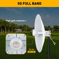 Antenne Parabole Extérieure Directionnelle MIMO SUNCOMM AN-Q26 4G 5G à Vendre, 1710-4200MHz 22dBi pour Communication