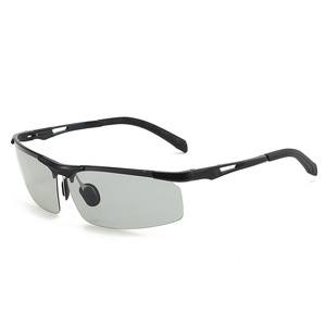Gafas de Sol Personalizadas con Logotipo, de Metal, Media Montura, para Ciclismo y Conducción, con Protección UV400, Fotocromáticas y Polarizadas, para Hombre y Mujer - Product Image 5
