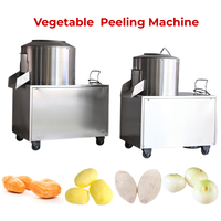 Machine à éplucher les pommes de terre et l'ail électrique commerciale, machine à éplucher les pommes de terre et l'ail, éplucheur de peau d'ail pour la transformation alimentaire