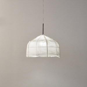โคมไฟเพดานผ้าลินิน E27 LED ทรงกลมสีดำ สำหรับร้านค้า แสงสว่างแบบถนอมสายตา - Product Image 5