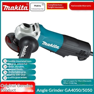 Polisseuse d'angle MAKITA GA4050/5050, alimentation CA 1300W, machine à polir et à découper, interrupteur à palette, vente en gros - Product Image 3