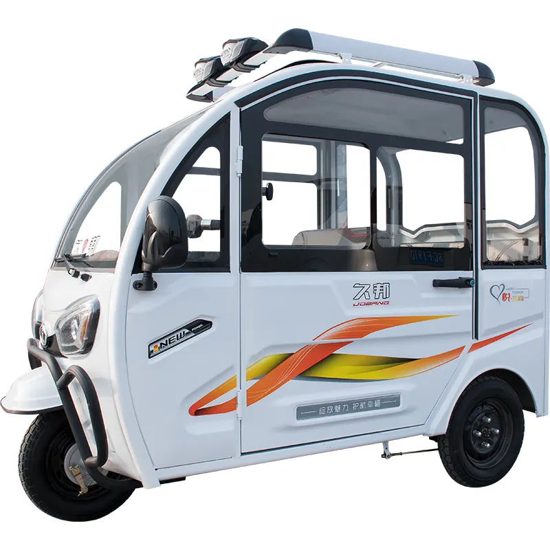 48V 60V 800W Three Wheel Electric Bajaj for Passenger