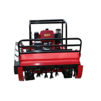 Mesin Pemotong Rumput Beroda Rantai Bertenaga Diesel Terlaris, Dikendalikan Jarak Jauh, Lebar Pemotongan 80-120 cm, Pemotong Robot Otomatis Penuh