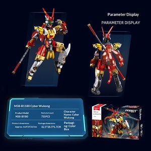 Bloques de Construcción Little Luban B1180-1, Wukong King Mecha Man, Hombre Valiente Solitario, Juguete <span class=keywords><strong>para</strong></span> <span class=keywords><strong>Armar</strong></span> - Product Image 2