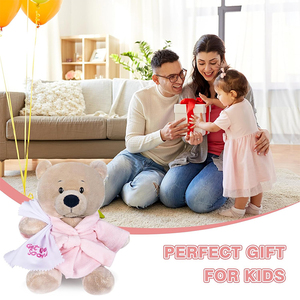 Orsacchiotto di Peluche di Alta Qualità 'Guoca Presto' con Accappatoio, Morbido e Confortevole, Regalo per Bambini in Recupero Post-Operatorio - Product Image 4