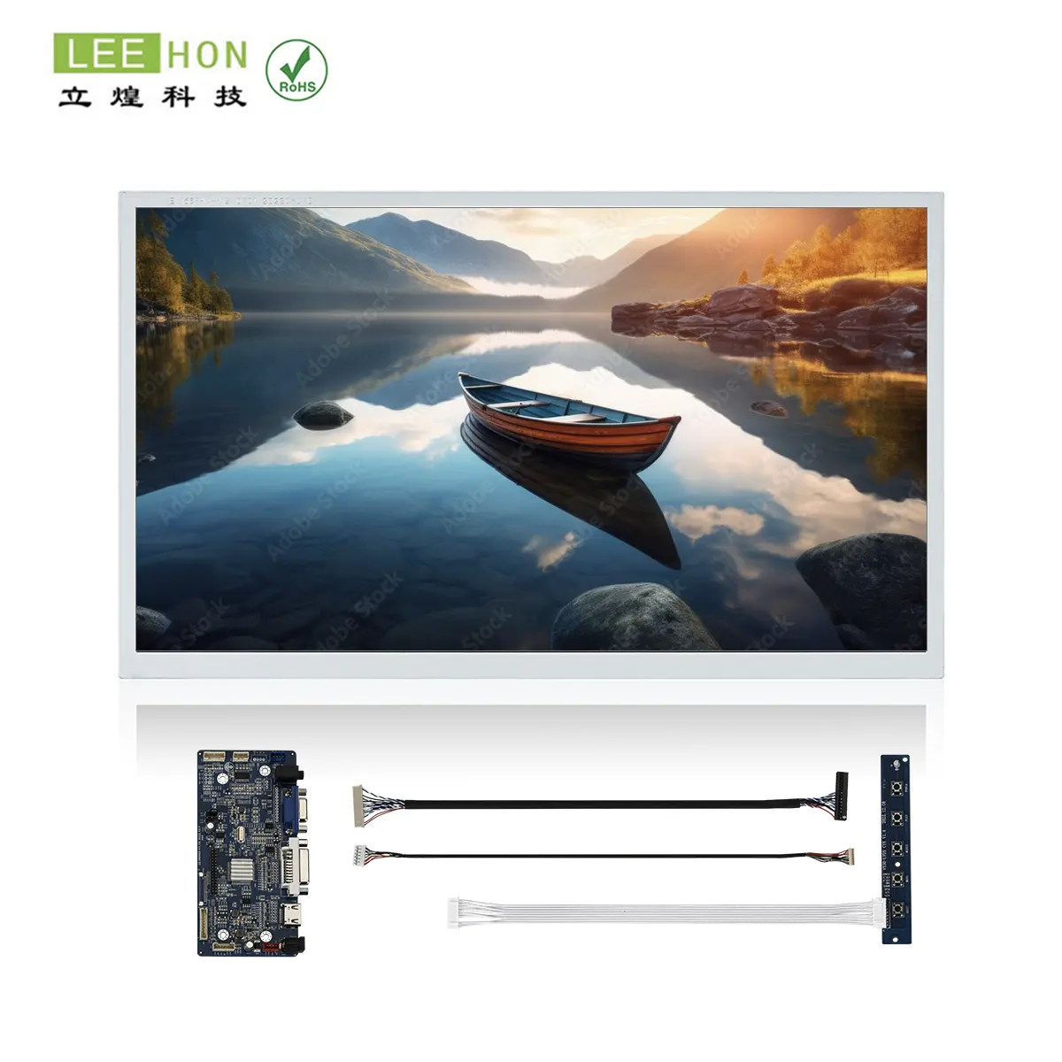 BOE 1920x1080 FHD DV320FHM-NN0 LVDS IPS 디지털 간판 32 인치 산업용 LCD 패널 TFT LCD 모듈