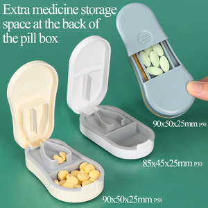 SUNSHING OEM ODM Pill Cutter and <b>Container</b> Box Portable Pill Splitter with Storage Medicine Organizer Case <b>for</b> <b>Tablet</b> Cutting - Product Image 4