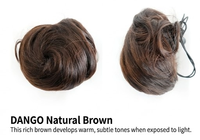 Extension de chignon synthétique fabriquée en Corée, postiche chignon désordonné pour femme