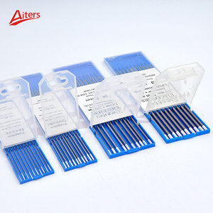 Consumibles de Soldadura TIG con Electrodo de Tungsteno Aiters WZ8, Cabeza Blanca, Longitud de 150 mm/175 mm, CA, <span class=keywords><strong>para</strong></span> Antorcha de Soldadura de <span class=keywords><strong>Aluminio</strong></span>/Titanio - Product Image 1
