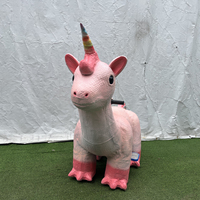 Trottinette Électrique Licorne Rose pour Enfants avec Siège Sûr – Idéale pour la Location en Aire de Jeux Intérieure/Extérieure
