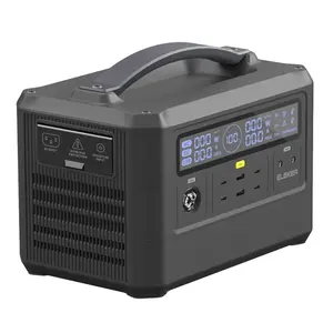 the best portable power station 12v portable power station 500w 600W with solar panels commercial portable power station