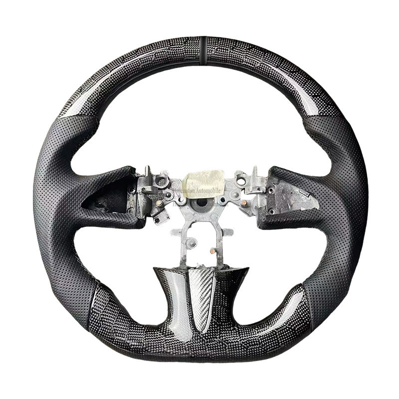 หนัง + หวีน้ำผึ้งคาร์บอนไฟเบอร์ + เย็บแถบสีดำ