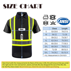 Polo de sécurité haute visibilité réfléchissant <span class=keywords><strong>pour</strong></span> hommes en cinq couleurs vives, vêtements de travail respirants <span class=keywords><strong>pour</strong></span> la construction et la circulation - Product Image 4