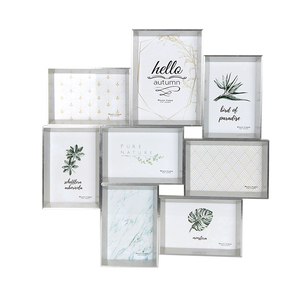 Jinn casa decoración <span class=keywords><strong>de</strong></span> marco <span class=keywords><strong>de</strong></span> fotos <span class=keywords><strong>de</strong></span> <span class=keywords><strong>madera</strong></span> Set + 8pcs Marco <span class=keywords><strong>de</strong></span> imagen <span class=keywords><strong>en</strong></span> <span class=keywords><strong>la</strong></span> <span class=keywords><strong>pared</strong></span> + 4*6" 5*7 "<span class=keywords><strong>de</strong></span> imagen - Product Image 1