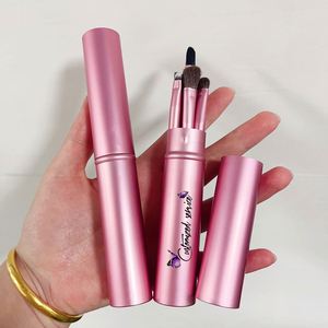 Mini <b>Eye</b> Make up Brush Set 5pcs Private Logo Travel Makeup Brush Foundation Cosmetics Powder Face Brush Makeup - Product Image 1