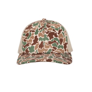 Gorra de camionero bordada con parche tejido de 6 paneles con estampado de camuflaje personalizado de alta calidad para hombre malla 112 impermeable con logotipo personalizado-Venta al por mayor - Product Image 6