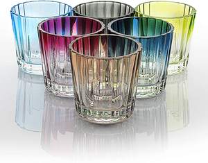 Juego de 6 vasos de chupito-Multicolor, vasos esenciales de barra para Tequila, <span class=keywords><strong>mezcal</strong></span>, cualquier licor - Product Image 1