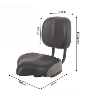 Asiento Ancho y Cómodo para Bicicleta con Respaldo Acolchado para Triciclos, Bicicletas de Montaña y Bicicletas de Ejercicio, Accesorios para Bicicletas de Montaña - Product Image 6