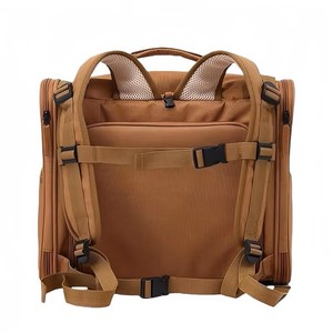 Toptan Su Geçirmez Oxford Genişletilebilir Çift Askılı Evcil Hayvan Taşıma Çantası Seyahat Araba Kullanımı için Hırsızlığa Karşı Büyük Kapasiteli Portatif - Product Image 3