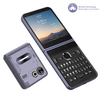 Customized Kosher Phone 4G Android 12 Flip Smartphone QWERTY Full Physical Keyboard with HD Touch Screen Hebrew ODM Wholesale
