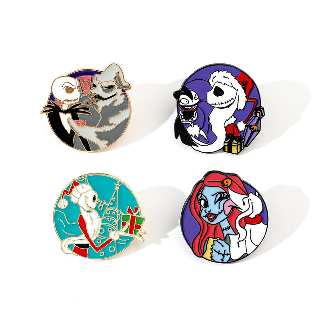 Newly USA Movie the Nightmare Before Christmas Pins