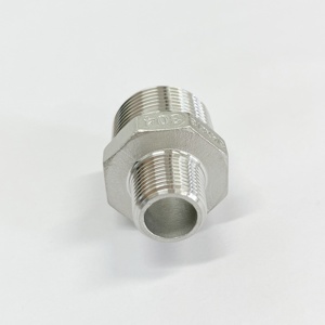 Wakamastu 304 Roestvrijstalen Hex Tepelverlooppijpfitting 1/2 <span class=keywords><strong>Inch</strong></span> Mannelijke Pijp X 3/<span class=keywords><strong>8</strong></span> <span class=keywords><strong>Inch</strong></span> Mannelijke Pijp Npt Draad Regelstroom - Product Image 6
