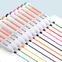 12 couleurs Non Toxique En Gros Alcool tableau blanc Marqueur Stylo Ensemble Avec Conseil Gomme Meilleur personnalisé Tableau Marqueur Stylo