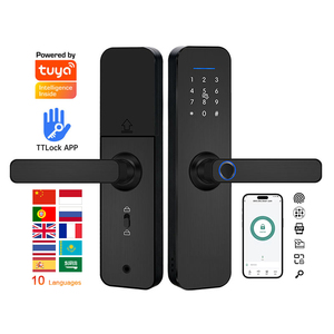 Tuya TT ngón tay cái in ngón tay màn hình cảm ứng an toàn kỹ thuật số kết hợp điện tử RFID USB vân tay thông minh Ổ khóa cửa thông minh - Product Image 2