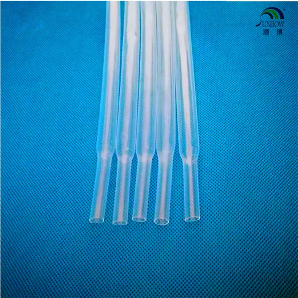 SUNBOW FEP Temperatur Tinggi FEP Heat Shrink Tubing untuk Tabung Fluorescent Tahan Ledakan