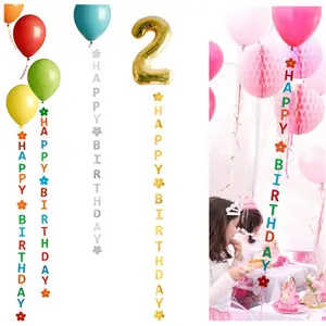 Ballonnen Accessoires Brief Gelukkige Verjaardag Hanger Ballon Gewicht Voor Verjaardagsfeestje Decoratie