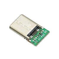 Les fabricants fournissent une prise mâle de type C avec chargeur rapide PCB 16 broches avec connecteur USB à tête mâle à résistance 56K