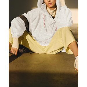 Sudadera con Capucha Extra Grande para Mujer FOXA, Sudadera Cálida y Afelpada para Otoño e Invierno, Transpirable, con Múltiples Bolsillos, a la Moda - Product Image 4