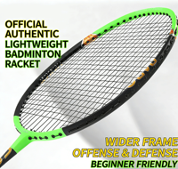 Raquette de badminton en aluminium durable de haute qualité avec pointe souple pour enfants, vente en gros