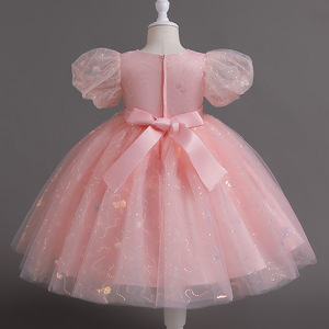 Abiti per bambini 4 5 7 9 10 da 12 a 14 anni ragazza del ballo di fine anno Junina Party per bambini abito lungo da sera di lusso - Product Image 4