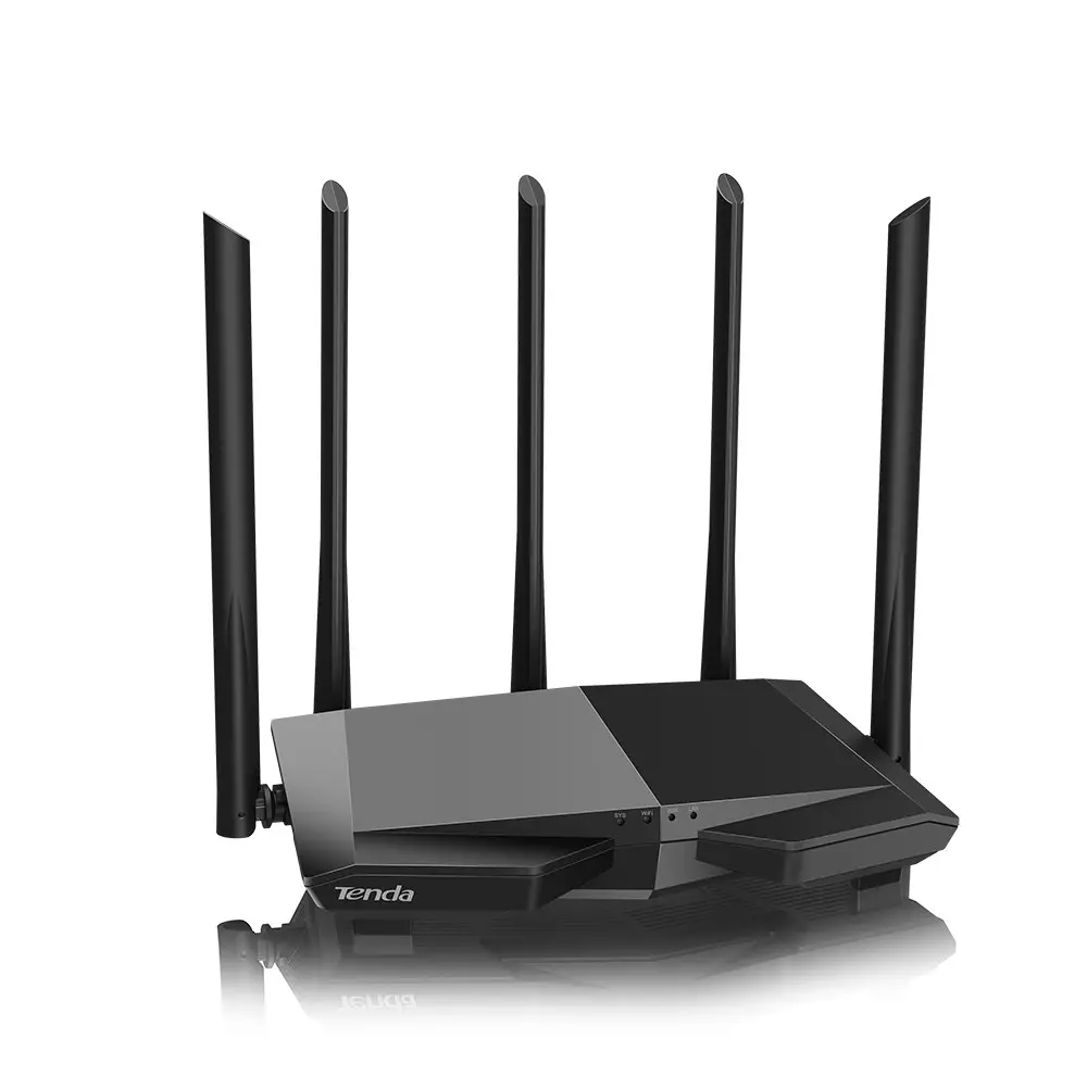 tenda 11 ac dual-band wireless router 5 antenna 2.4GHz & 5GHz dual-band 28nm chip 802.11ac