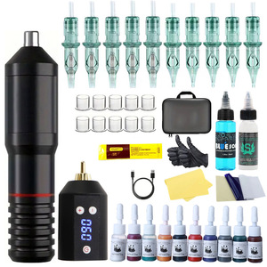 Professional Mini Tattoo Pen Kit <b>Rotary</b> <b>Machine</b> Set Adjustable Beginner Tattoo Equipment Kit Body Art Supply - Product Image 1